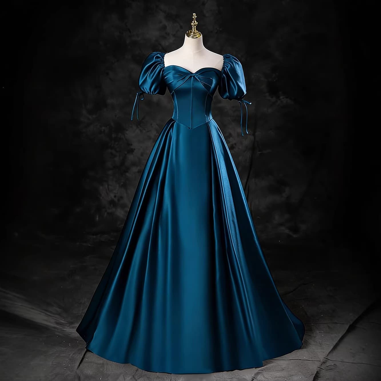 Evening dress, piano performance suit, temperament long lady solo singer tutu skirt, student vocal arts examination music student dress