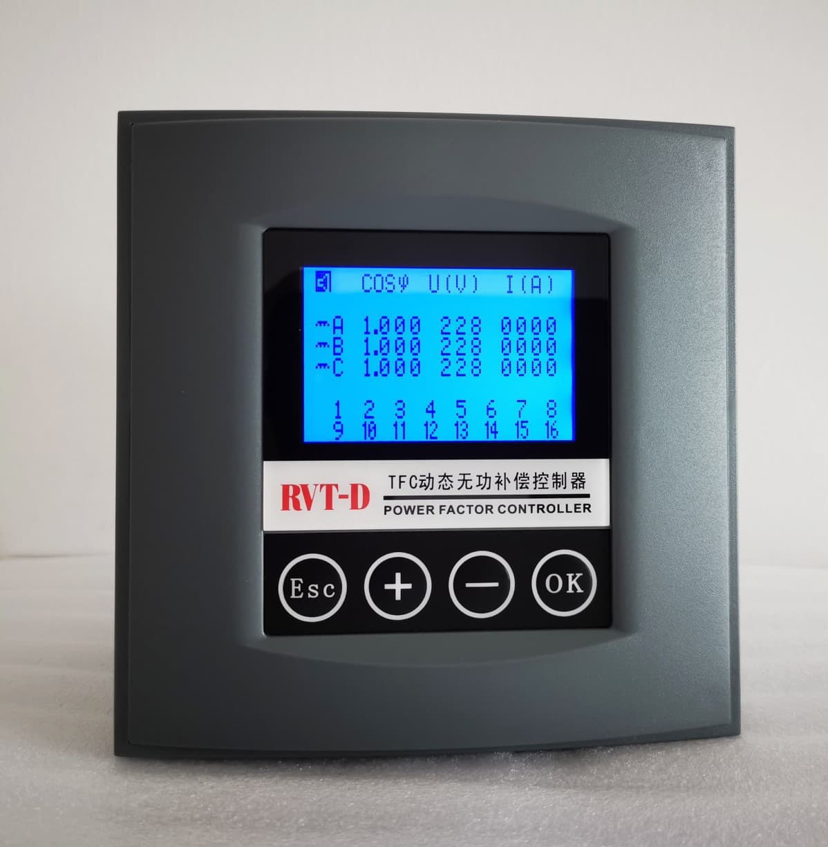 RVC-H High Voltage Intelligent Reactive Power Compensation Controller 20 Years Technical Accumulation Factory Direct Supply