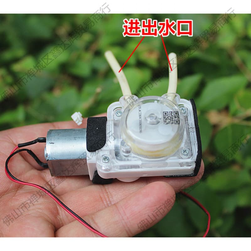 DC3.7V 5V pump micro water pump accessories self-priming pump, adjustable inlet direction.