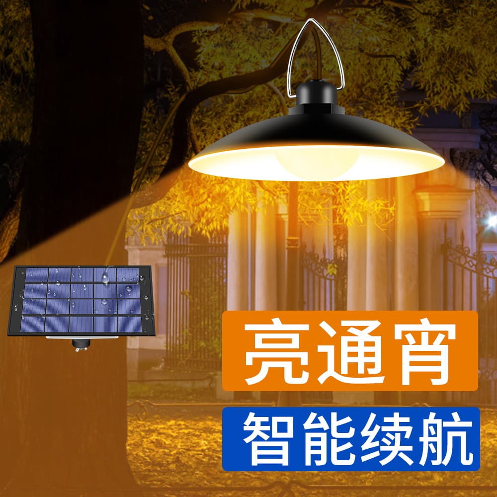 Solar Powered LED Lantern Hanging Lamp Decorative Lighting Outdoor Indoor Home Decor Energy Saving Eco-friendly