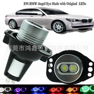 Compatible with BMW Headlight E90 E91 6W Bridgelux Angel Eye LED Ring for 3 Series Xenon Headlight Modification