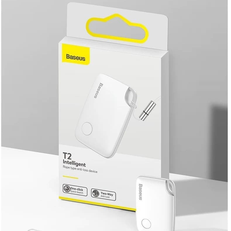 Baseus T2 Smart Tracker Anti-Loss Device for Phone Wallet Pet Lanyard Item Finder Car Key Locator