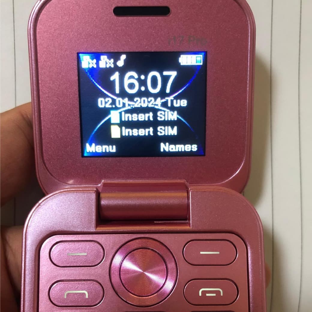 Cross-border foreign trade i17 mini dual SIM 2G non-smart phone flip phone button elderly mobile phone i16 pro