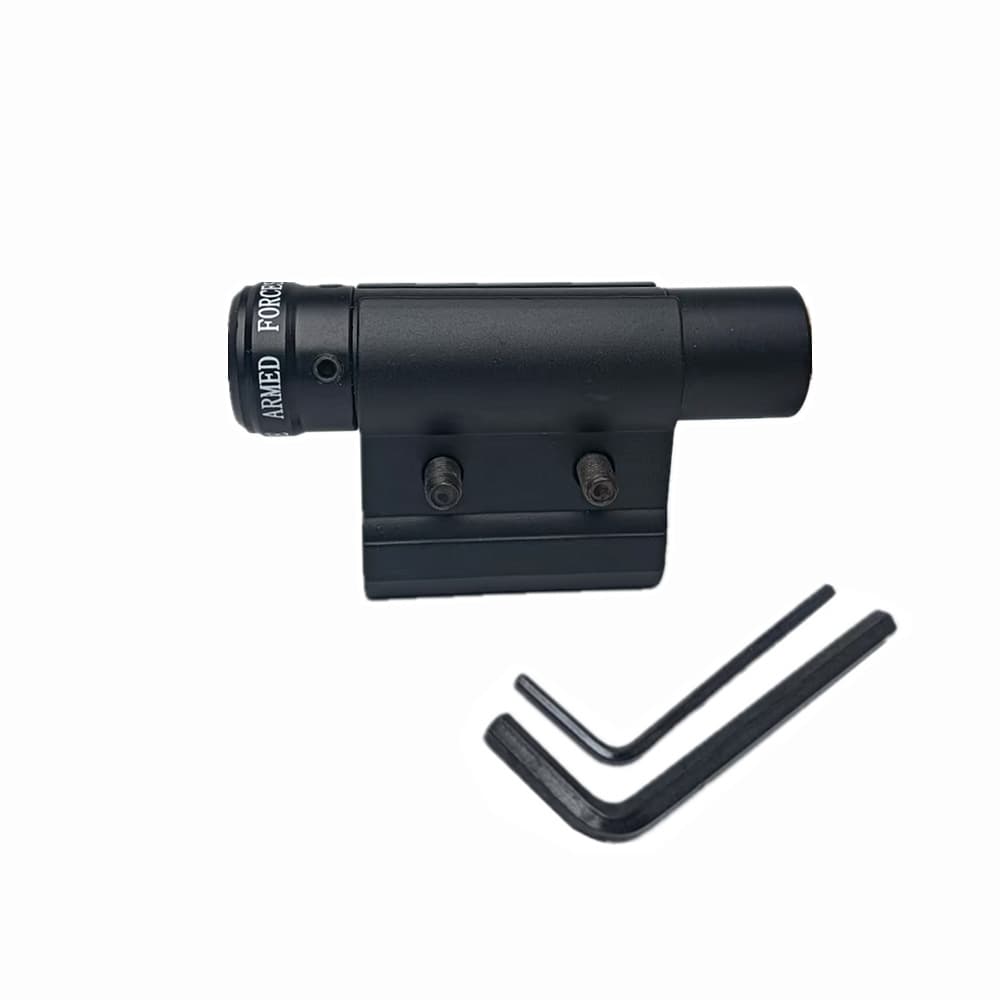 JG8 Red Laser Sight with Adjustable Windage and Elevation, Clamp Mount Version, Laser Aiming Device for Targeting