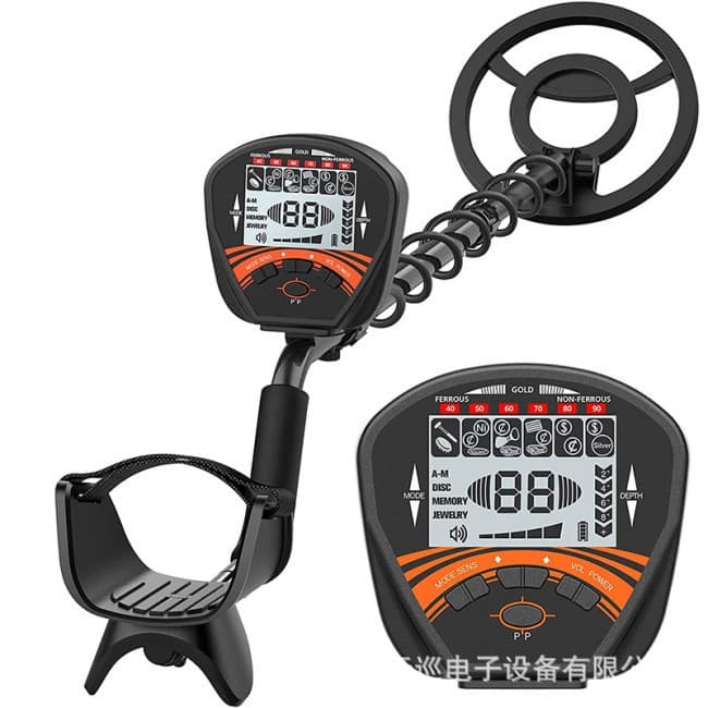 MD-810 Handheld Metal Detector Gold Silver Copper Iron Treasure Hunting Instrument High Precision Outdoor Treasure Finder