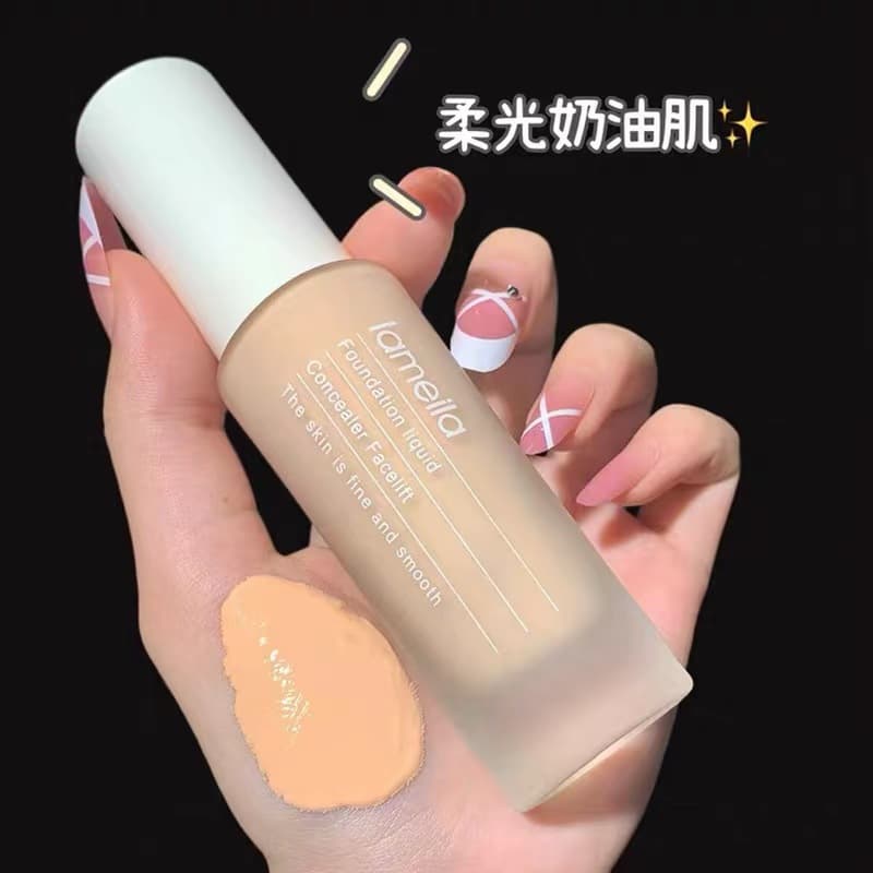 Lightweight, hydrating, long-lasting liquid foundation for dry and oily skin, students, non-caking, isolation cream, CC cream, dropshipping wholesale
