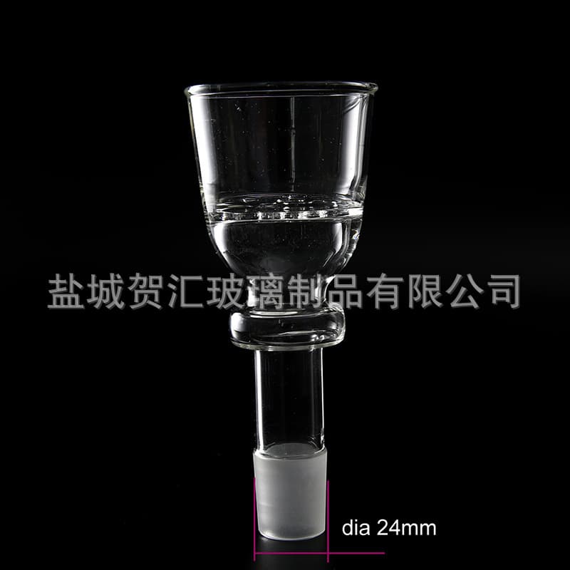 Cross-border Stock Arabic Hookah Bowl Glass Smoking Accessories Tobacco Bowl Standard 24mm Hookah Head