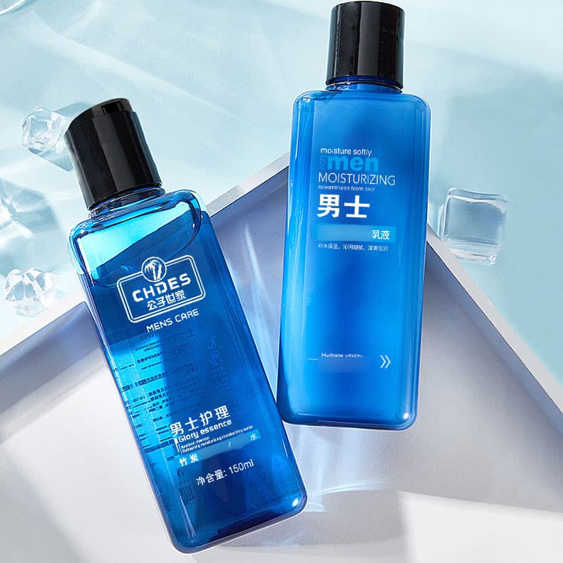 Gongzi Shijia Men's Toner and Lotion Set for Facial Care and Skincare, Wholesale and Drop Shipping