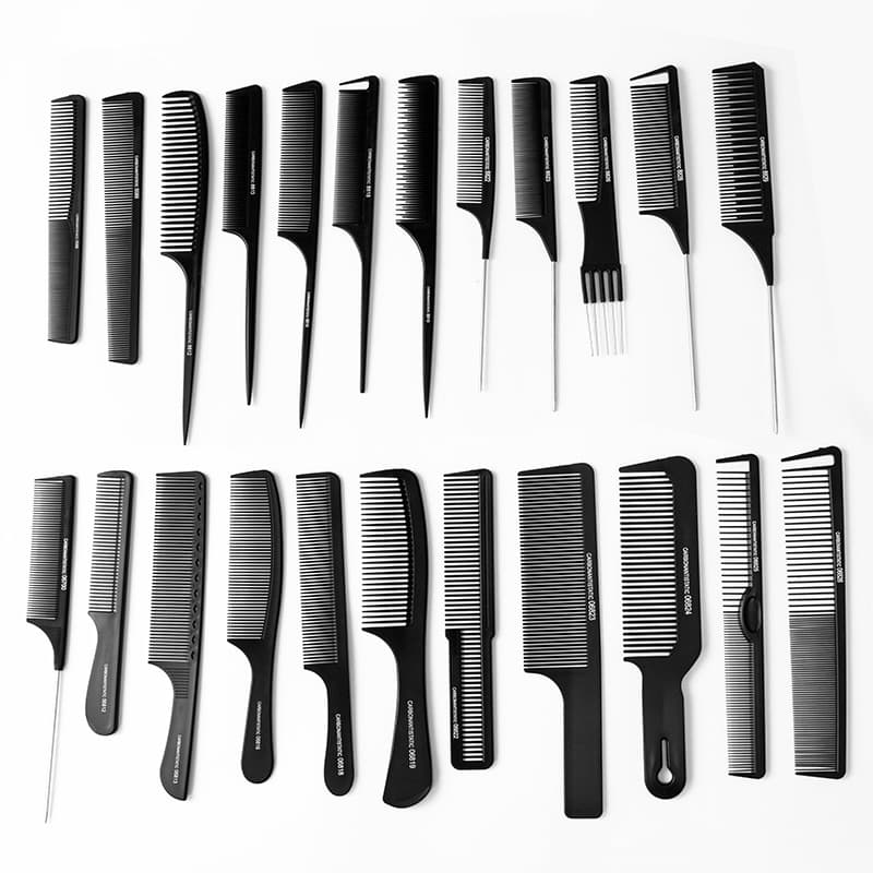 Cross-border Hot Selling Nylon PP Hairdressing Comb Salon Styling Comb Sectioning Comb Toni&Guy Cutting Comb Detangling Comb