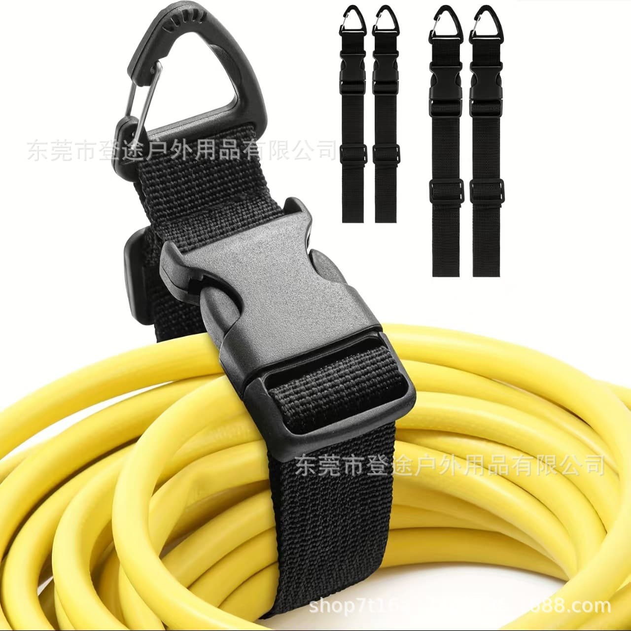 Cross-border Hot Selling Adjustable Multi-function Binding Strap Triangle Buckle Tie Storage Strap Hook Tie-down Strap