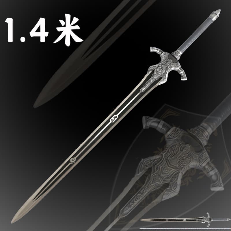 Arterius Greatsword 1.4m Dark Souls Abyss Knight Greatsword 1:1 Full Metal Weapon Unedged
