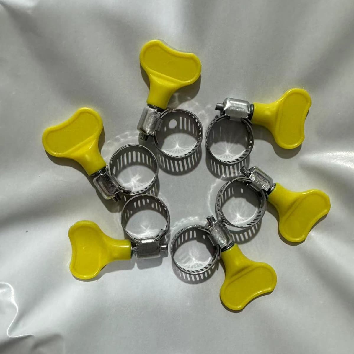 American-style Clamp 13-19 Handle Clamp, Bayonet Fastening Handle Pipe Clamp, Stainless Steel Material