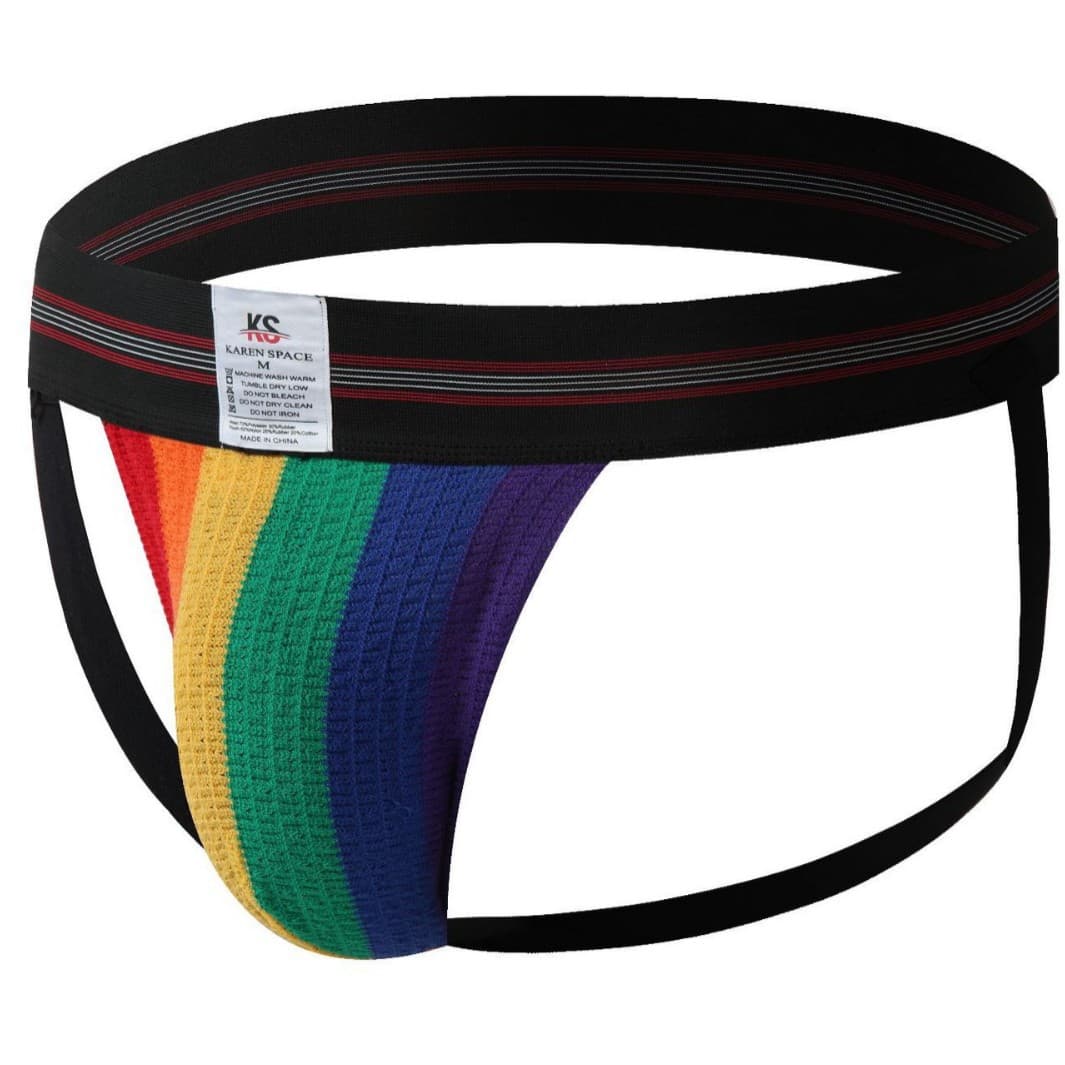 New Rainbow G-String Thong Men's Underwear Export Wholesale Sports Fitness Sexy Underwear Men