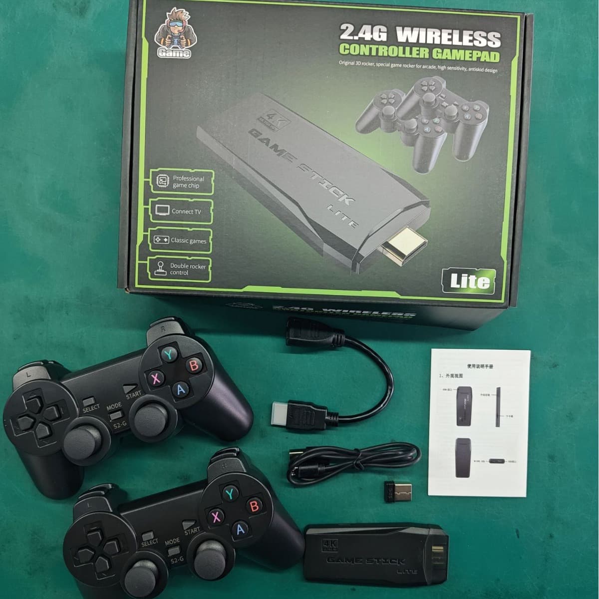 Cross-border High Quality M8 Home TV Game Console Y3lite 2.4G Wireless Dual Player HDMI HD PS1