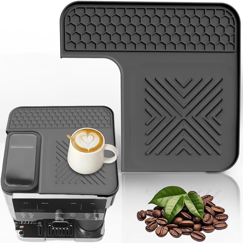 Cross-border New Silicone Coffee Machine Top Cover Mat, Tamping Tool Mat, Protective Top Anti-Scratch Non-Slip Cup Drip Tray