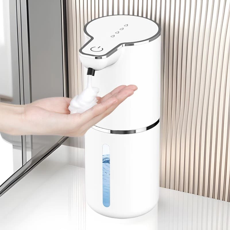 New M1 automatic induction soap dispenser electric mobile phone washing foam hand soap dispenser soap dispenser wall-mounted mobile phone washing machine