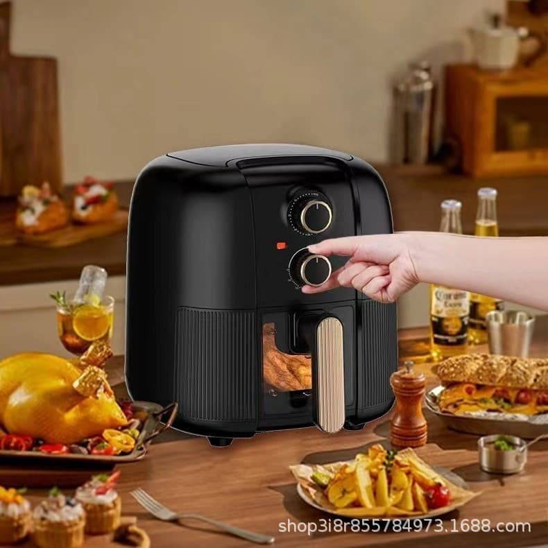 New Cross-border 10L Large Capacity Air Fryer, Oil-free Cooking Healthy Diet Pot Multi-function Electric Fryer Oven
