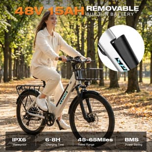 Factory Electric Assist Bicycle 26-Inch Electric Bicycle Overseas Warehouse E-bike Off-Road Strong Power Electric Vehicle