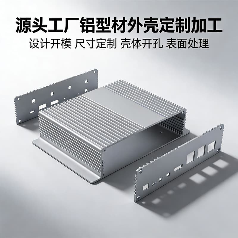 Custom Cloud Terminal Aluminum Alloy Shell Split Fiber Optic Conversion Controller Aluminum Profile Shell Source Factory