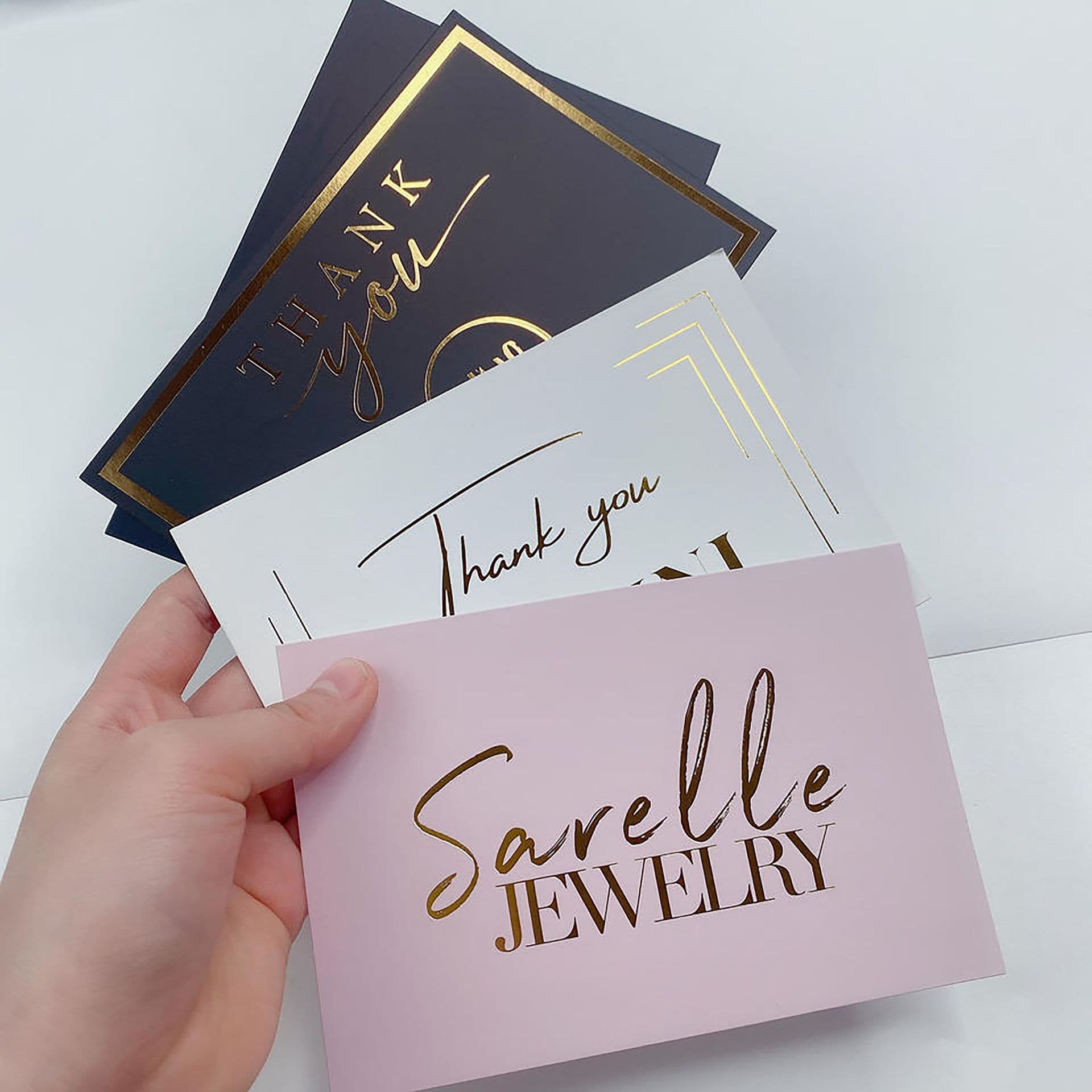 Thank you card custom thankyoucards cross-border English after-sales card birthday greeting card thank you card printing