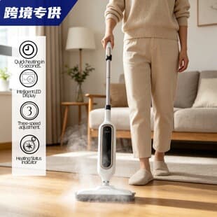 Steam Mop Multi-Function Steam Cleaner Manual High-Temperature Steam Machine Household Large Capacity Steam Sterilization Decontamination