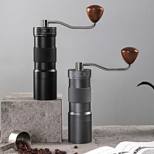 Cross-border Hand Grind Factory Amazon Manual Coffee Bean Grinder CNC All-Metal Wholesale