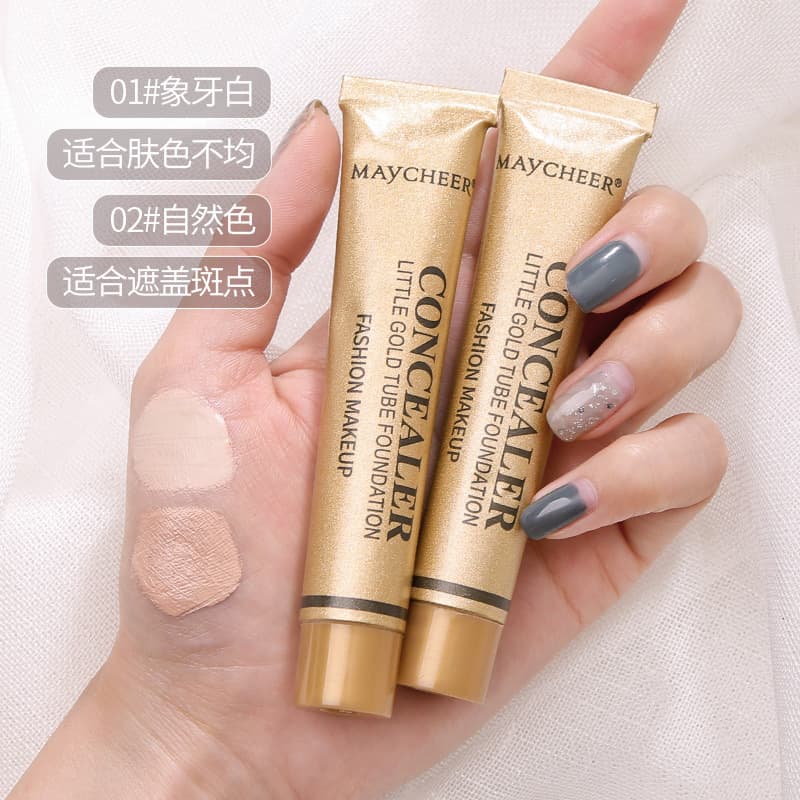 MAYCHEER Powerful Concealer Pen Cover Face Spots Acne Marks Dark Circles Tattoo Scars Strong Covering Facial Makeup Remover