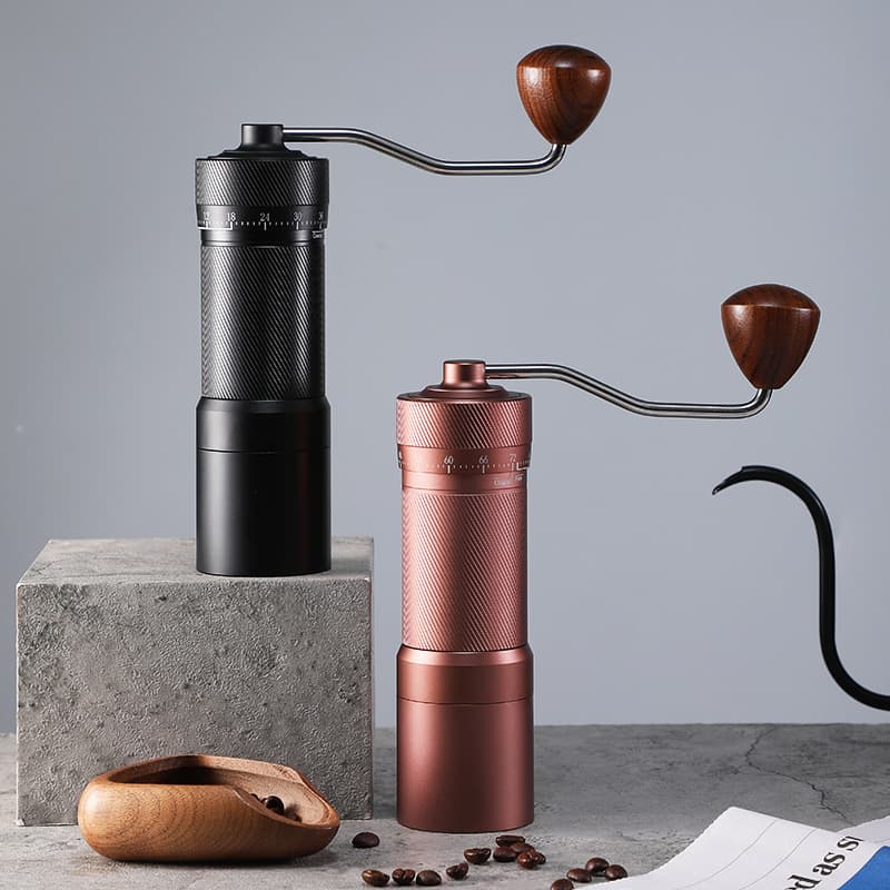Cross-border Coffee Grinder, External Adjustment, Portable Home Hand Grinder, Steel Core Hand Grinding Coffee Beans