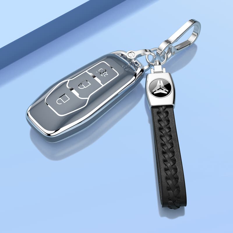 Ford Key Case for Mondeo, Taurus, Mustang, Edge, Focus, Fiesta Car Key Protective Cover