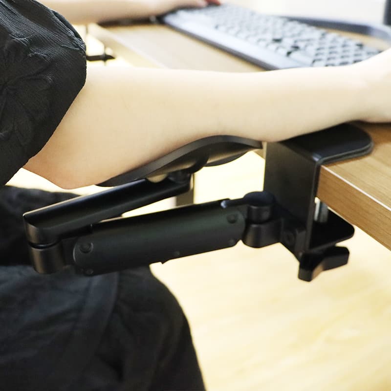Metal Arm Support Office Desk Computer Gaming Relieve Shoulder Pain Adjustable Desktop Stand For Digital Mobile Devices