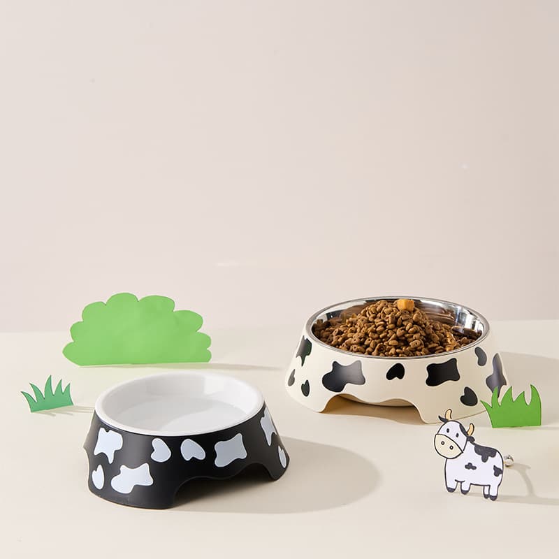 Manufacturer Wholesale Stainless Steel Bowl, Anti-Spill Cat Bowl, Thickened Large Capacity Cat and Dog Food Bowl, Detachable and Easy to Clean Bowl