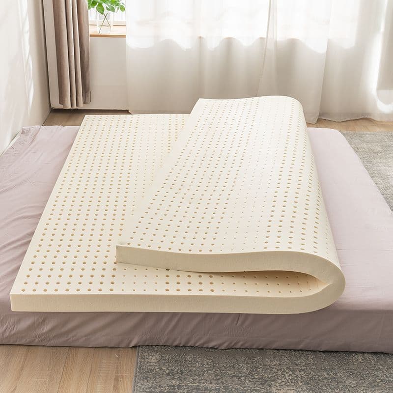 Thai Latex Mattress 1.5m/1.8m Double, for Student Dorms and Tatami Use, Mattress Pads, Cross-border Factory Supply Wholesale