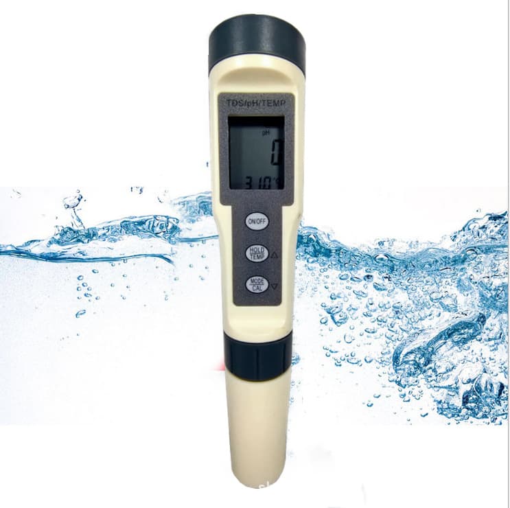 ph/TDS/temp temperature test pen ph value ph meter TDS pen water quality large screen test pen water quality EZ9901