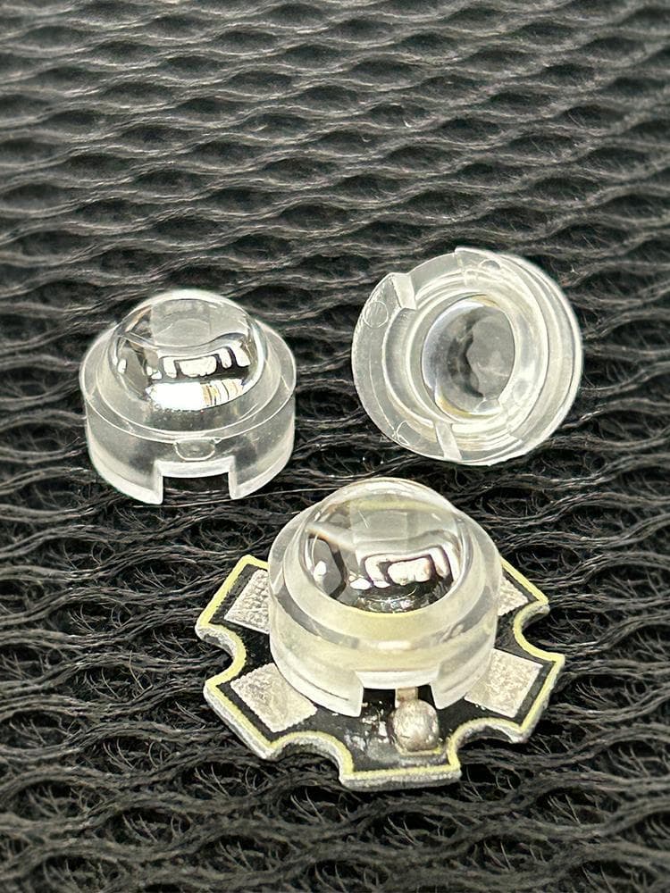 High-Power Imitation Luminus LED Bead Lens 12.5mm Mini 1W/3W/5W Spotlight 30/60/90 Degrees Nozzle Lens