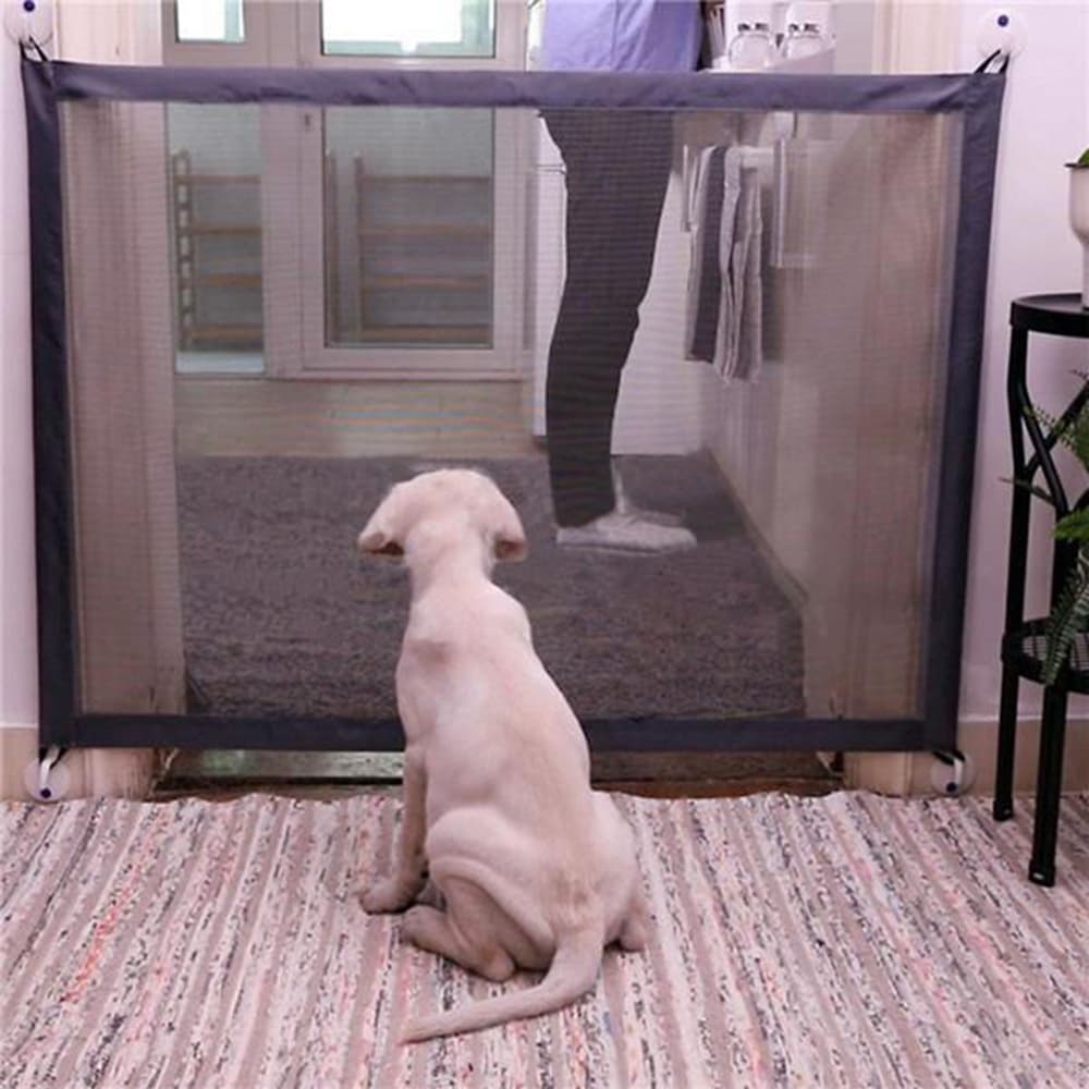 Pet Dog Fence Child Gate Net Dog Isolation Net Cat Safety Protection Fence No Drilling Pet Supplies