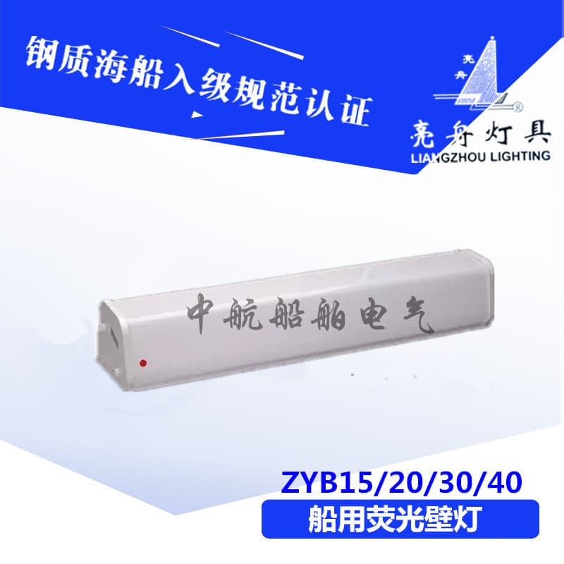 Shanghai Bright Boat Marine Fluorescent Corridor Light ZYB15/20-1/1E Wall Lamp Cabin Lighting 220V/110V Genuine