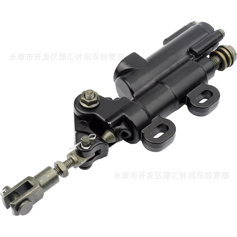 Motorcycle Parts Compatible with Suzuki Yamaha Kawasaki Sport Bike Rear Brake Master Cylinder Integrated Straight Pump