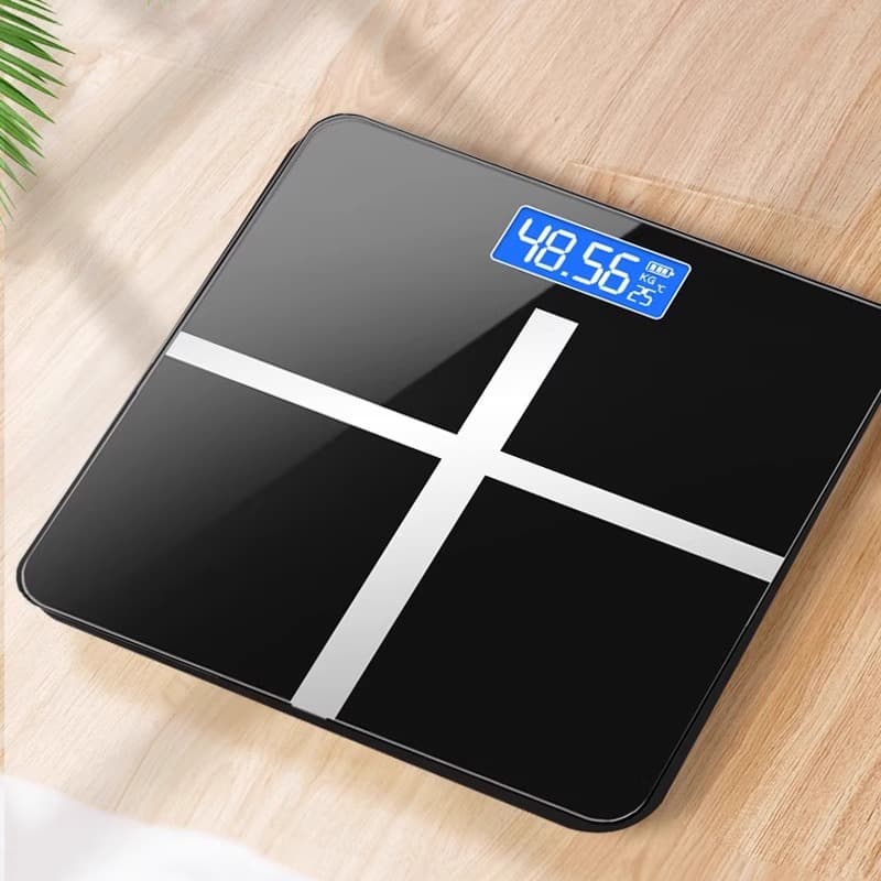 Electronic Body Weight Scale, Home USB Rechargeable, Health Scale for Women, Small Smart Dormitory Weighing Scale