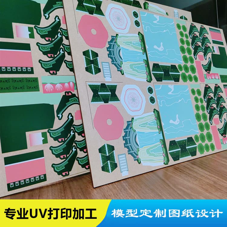 Wood and Acrylic UV Printing Processing, Flat Color Painting, Digital Color Printing, 3D Relief Spray Painting