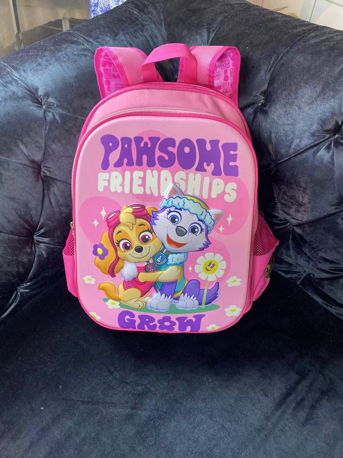 Original Export Order Girls' Backpack, Multi-functional Large Capacity School Bag, Trendy Original Backpack