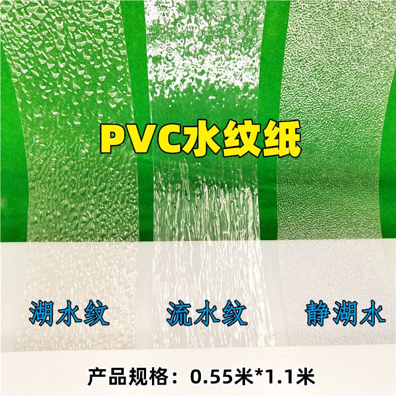 Transparent Lake Water Ripple PVC Sand Table Building Model Lake Scene Water Wave Sheet Still Water Ripple Paper