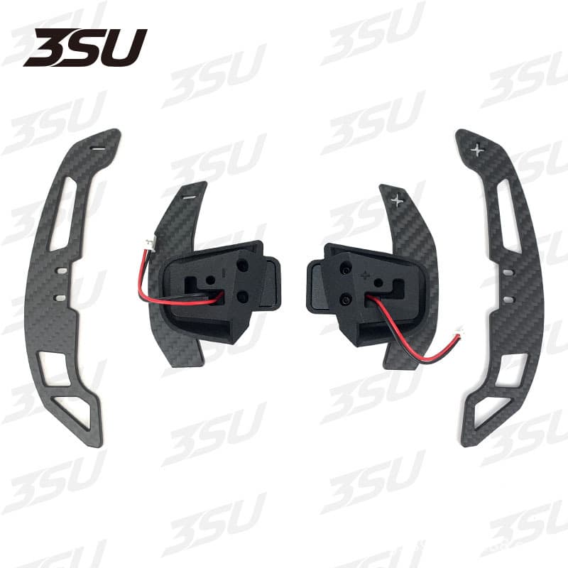 Suitable for Volkswagen Golf MK8 GTI sports modified steering wheel magnetic carbon fiber steering gear shift paddles