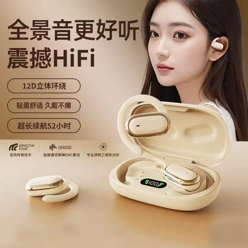 New Private Model X96 Ear-Mounted Wireless Bluetooth Headset OWS Open-Ear Bone Conduction, Rotatable, Long Battery Life