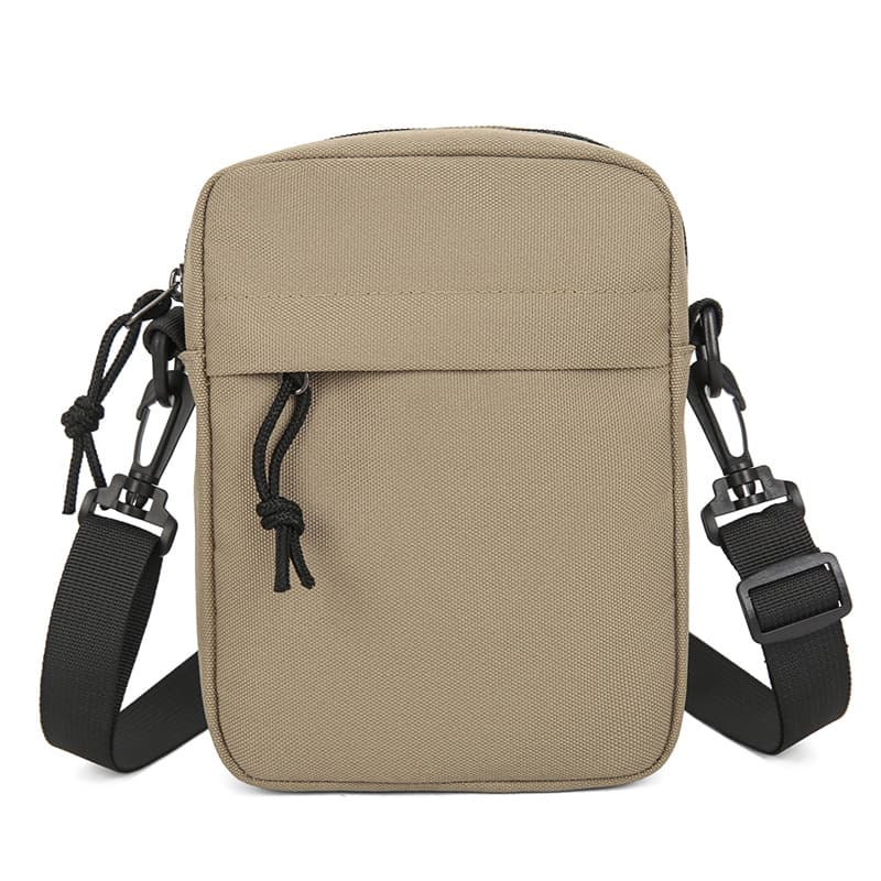 Customizable Print Men's Single Shoulder Bag Lightweight Sports Outdoor Small Bag for Men and Women Cycling Versatile Coin Phone Crossbody Bag for Men