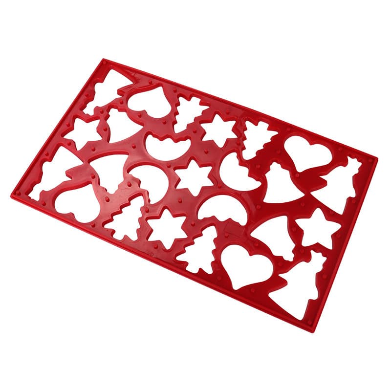 Factory Production DIY Plastic Biscuit Molds Christmas Series Various Shapes Cookie Press Molds
