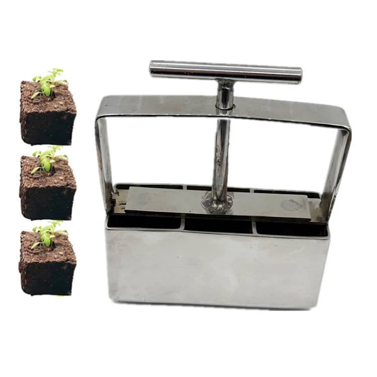 Hot Selling Manual Soil Block Maker Soil Blocker Garden Tool Seeding Tool Gardening Tool