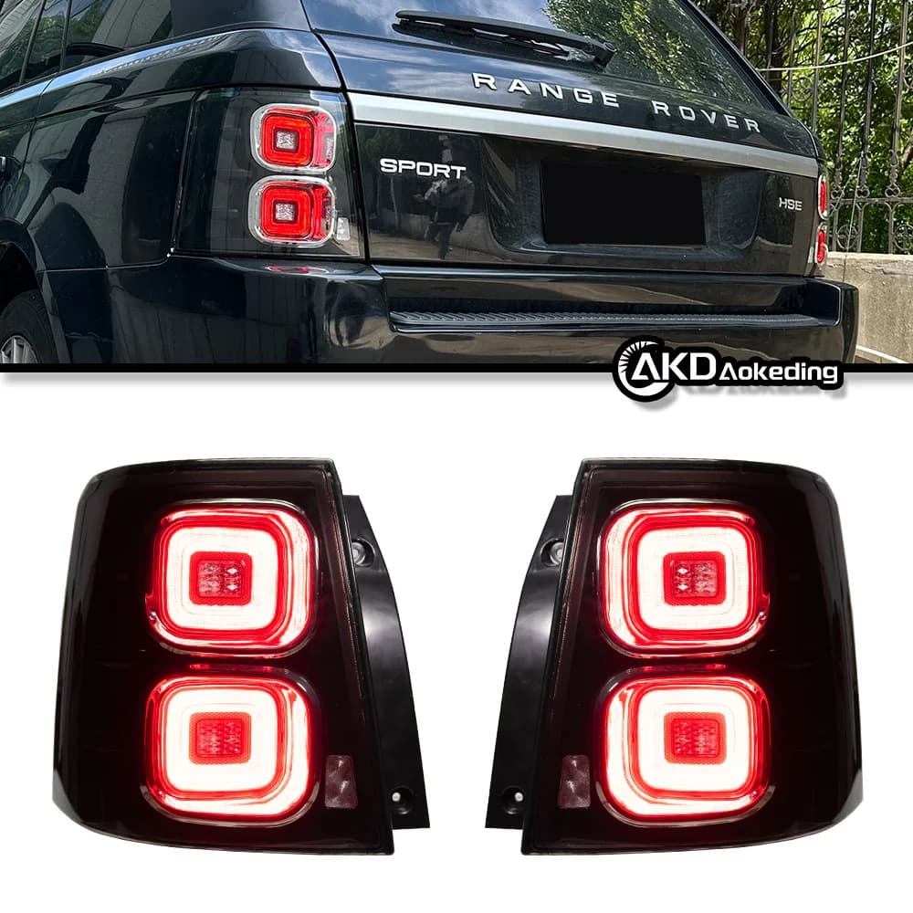 Dedicated 05-13 Range Rover Sport Tail Light Assembly Range Rover Sport Modified LED Brake Light Running Light Turn Signal Light