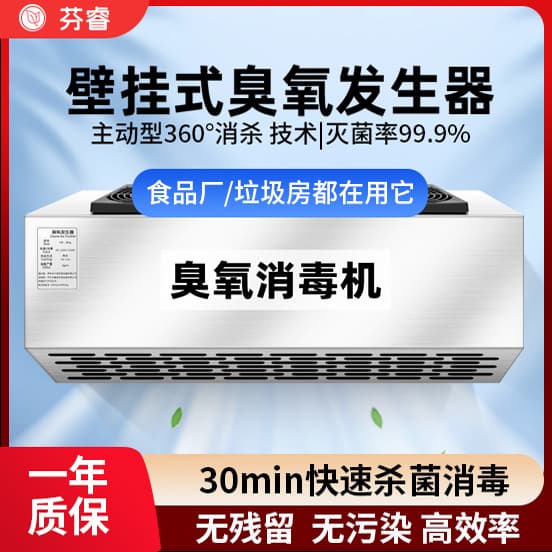 Wholesale Ozone Disinfection Machine for Food Factory Workshop, Garbage Room, Commercial Factory Sterilization and Odor Removal, Wall-mounted Ozone Generator
