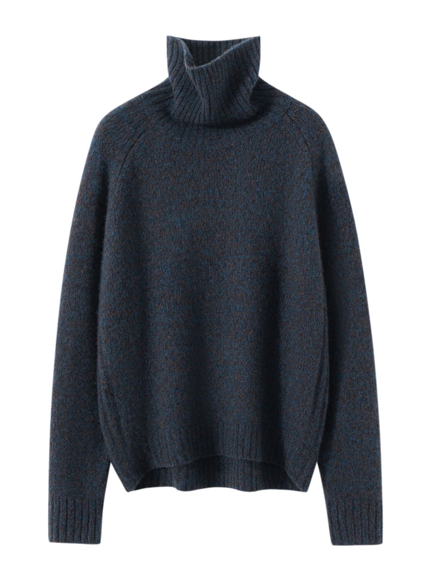 Herbalife Cashmere High Lapel Colorful Yarn Cashmere Sweater 2025 Autumn and Winter New Women's Thick Velvet Pullover Sweater