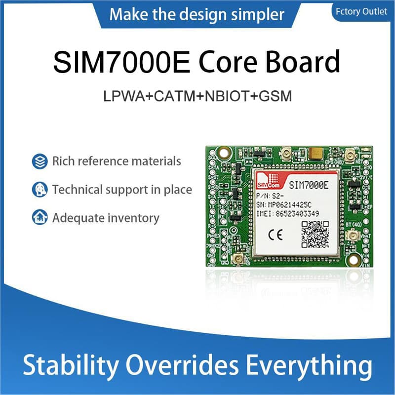 SIMcom SIM7000E SIM7000G IoT Module Core Board Feihong Trading
